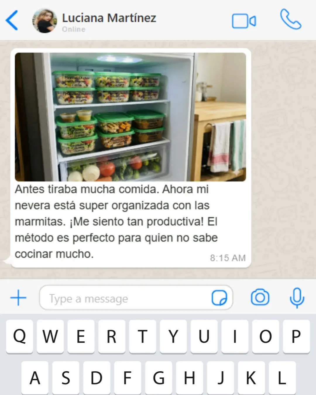 Testimonio de alumna